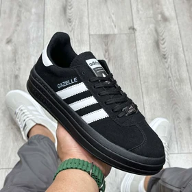 کفش و کتانی مردانه مدل آدیداس ADIDAS GAZELLE رنگ مشکی
