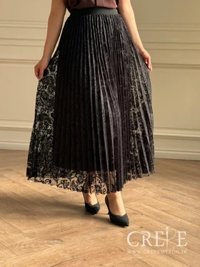 دامن گیپور پلیسه قد 97