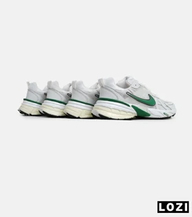 کفش کتانی مردانه و زنانه سفید سبز Nike cushlon مدل 5893