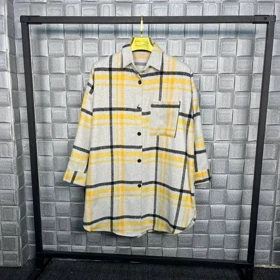 شکت زنانه چهارخونه پاییزی