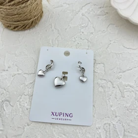 نیم ست زنانه قلب ژوپینگ، ظاهری شیک و دوست‌داشتنی Xuping