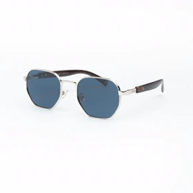 عینک آفتابی کارتیر Cartier مدل Panthère Wood (نقره‌ای)