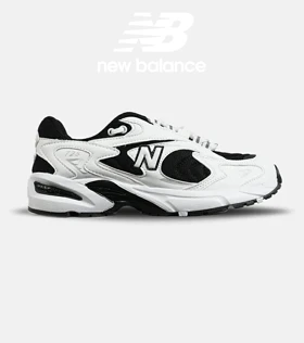کفش کتانی مردانه و زنانه سفید مشکی NEW BALANCE 725 مدل 7270