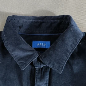 SIZE XL-XXL پیراهن مخمل کبریتی اورجینال برند معتبر و جذاب APT.9 امریکا