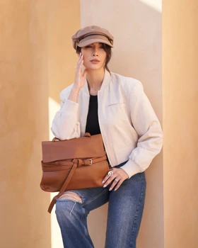 کیف چرم کمربندی 50126