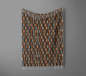 شال مبل ریش دار sofa shawl 396