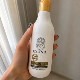 شامپو بدن کرمی روغن آرگان EXONIC کد BAE01 هوران مارکت