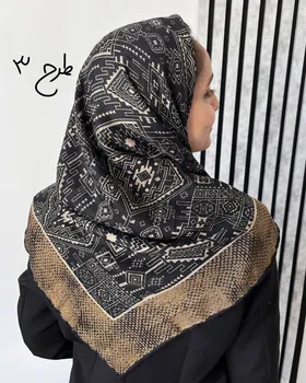 روسری نخی دست دوز 4072