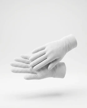 دستکش ریون تابستانی سفید