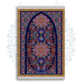 فرشینه از جنس پارچه هازان مخمل ترک طرح سجاده برند دفه کد DSJ 99