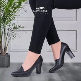 کفش زنانه چرم مجلسی کد 5010009