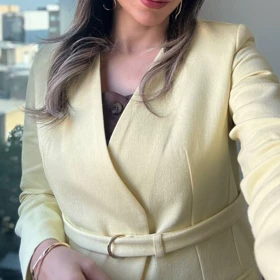 کت سایا زرد کره ای
