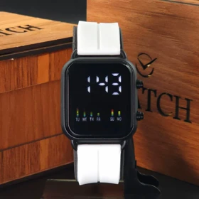ساعت مچی مردانه و زنانه ال ای دی دیجیتالی LED طرح اپل واچ کد 2