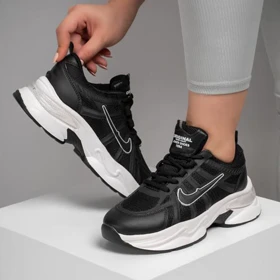 کفش و کتانی زنانه و دختذانه مدل نایک NIKE رنگ مشکی