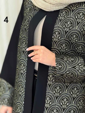 مانتو طرح دار سیمین