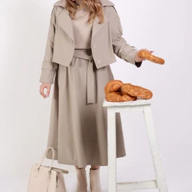 کت کوتاه زنانه بارانی بارنس (Barnes)