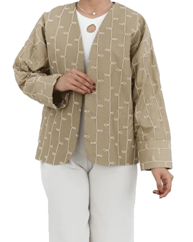 کت سوزن دوزی آستردار