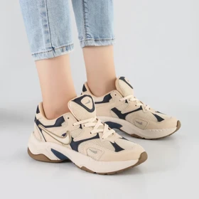 کفش و کتانی زنانه مدل نایک NIKE رنگ کرم