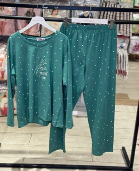 بلوز شلوار نرمال سکسن کد41154-A