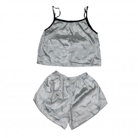 ست تاپ و شلوارک طرح خرگوش 197