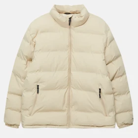 کاپشن پافر PULL&BEAR رنگ کرم