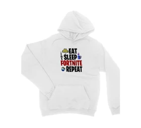 هودی Fortnite طرح Eat Sleep Fortnite Repeat کد 99079