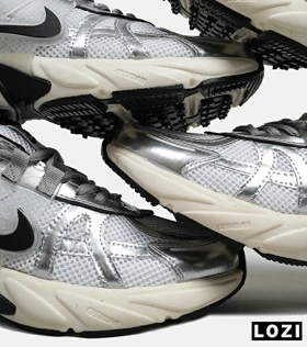 کفش کتانی مردانه و زنانه سفید مشکی Nike cushlon