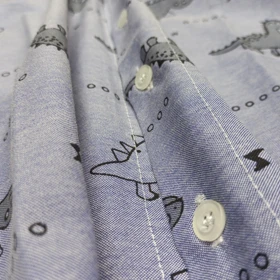 ست پیراهن و شلوارک پسرانه مدل نخی هاوایی طرح دایناسور کد 1240