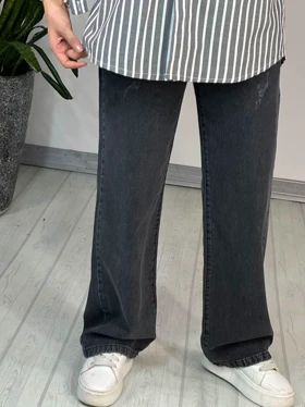 شلوار جین نیم بگ 3