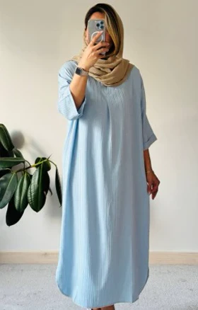 پیراهن مانتویی ساحل 5