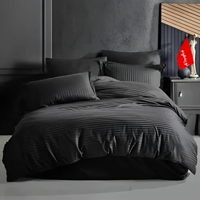 سرویس روتختی کاوری طرح بیسیک راه راه هتلی