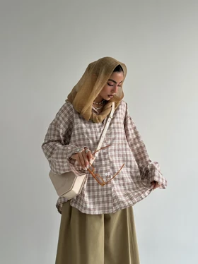 شومیز 4 خونه پشت چاک