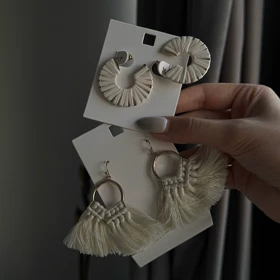 گوشواره حصیری