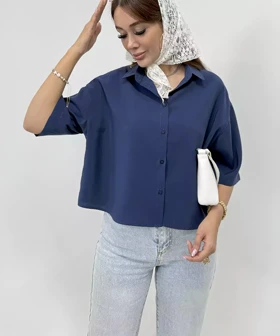 شومیز باکسی کد SV022 برند ردا