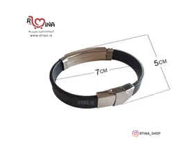 دستبند چرمی زنانه و مردانه اسپرت طرح خدا