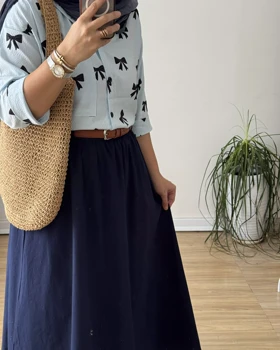 شومیز مانتویی پاپیونی