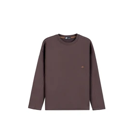 سویشرت قهوه ای زیگ zig مدل Plain کد 458