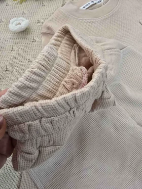 بلوز شلوار اسپرت بیسکویتی