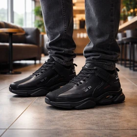 کفش ورزشی مردانه jordan مشکی مدل 23