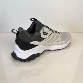 کفش اورجینال مردانه آی رانر I - runner با رویه ضد آب طوسی نارنجی