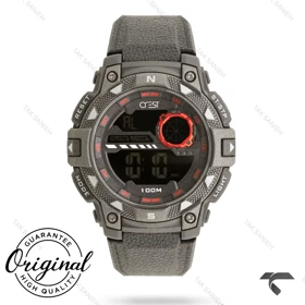 ساعت کرست مردانه 9503-1 اسپرت مشکی Crest-11377-U