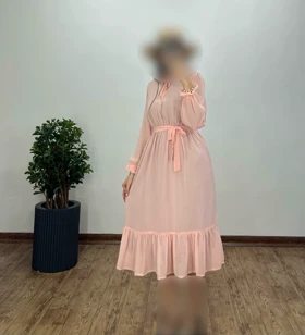 پیراهن حریر کاملیا 7