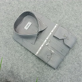 پیراهن طرحدار مردانه قواره ازاد ( قواره کلاسیک ) _ استین بلند