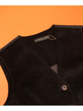 وست زنانه مخمل پاییزی 70102