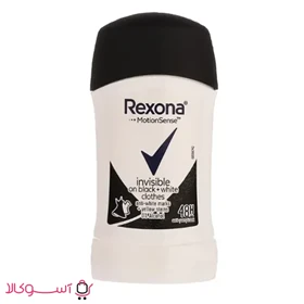 استیک ضدتعریق رکسونا مدل Invisible Black And White حجم 40 میل