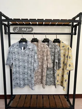پیراهن آستین کوتاه مراکش 2417