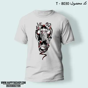 تیشرت با طرح انیمه Attack on Titan کد T - 8030