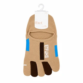 جوراب انگشتی ورزشی مدل Toe Fit-17840 (کرم)