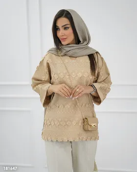 مانتو جلو بسته مدل ژانت کد 1816