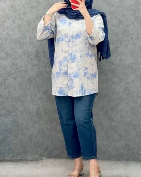 شومیز آبرنگی